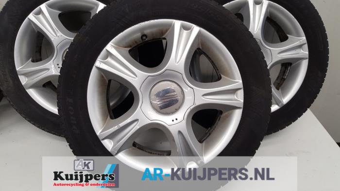 Velgen set + banden - Seat Ibiza