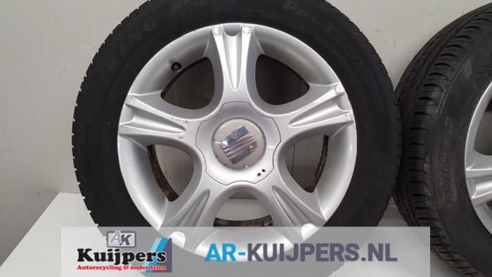 Velgen set + banden - Seat Ibiza