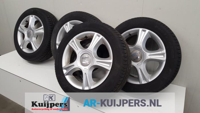Velgen set + banden - Seat Ibiza