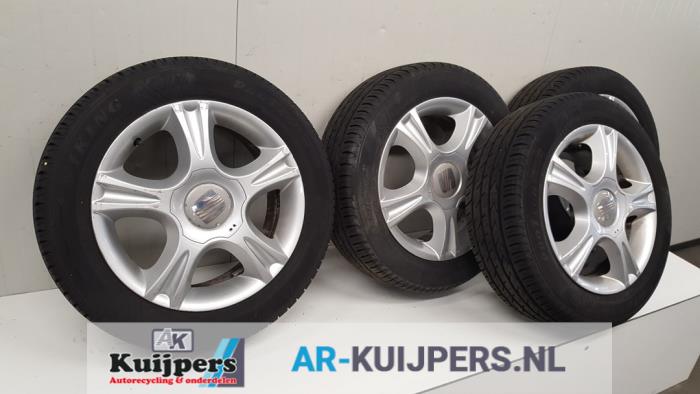 Velgen set + banden - Seat Ibiza