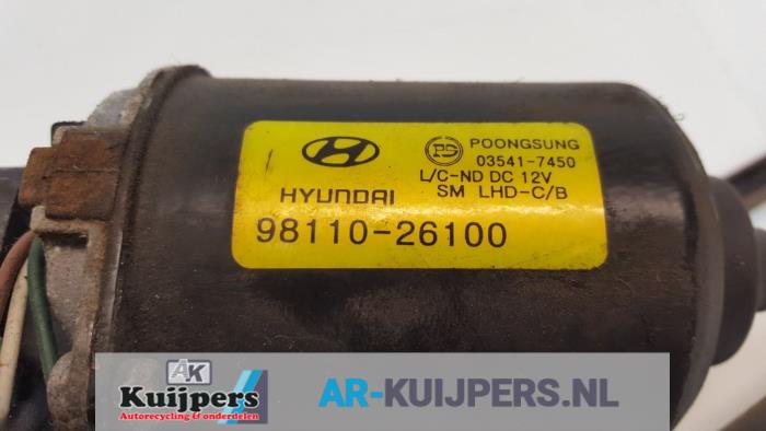 Ruitenwismotor+Mechaniek - Hyundai Santafe