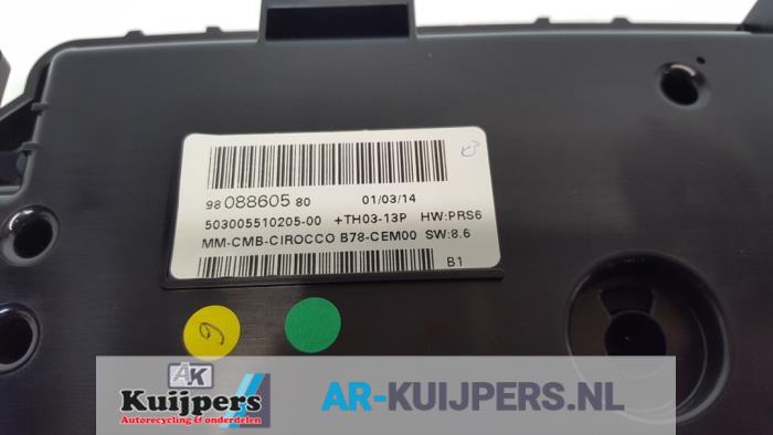 Kilometerteller KM - Citroen C4 Picasso