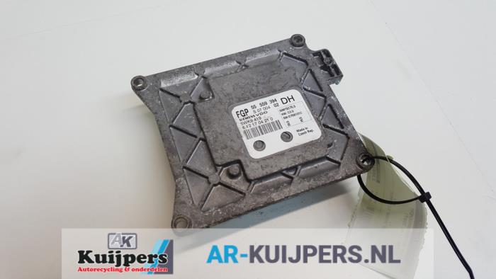 Computer Motormanagement van een Opel Astra H SW (L35) 1.6 16V Twinport 2007