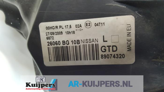 Koplamp links - Nissan Micra