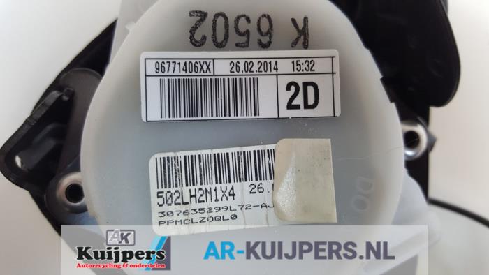 Veiligheidsgordel rechts-achter - Citroen C4 Picasso