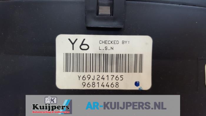 Kilometerteller KM - Chevrolet Aveo