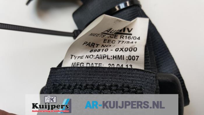 Veiligheidsgordel links-achter - Hyundai I10