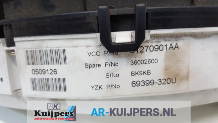 Kilometerteller KM - Volvo V70