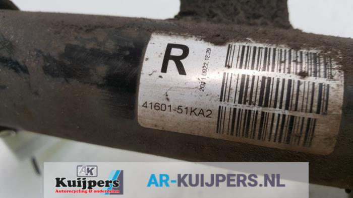 Schokdemperpoot rechts-voor - Opel Agila