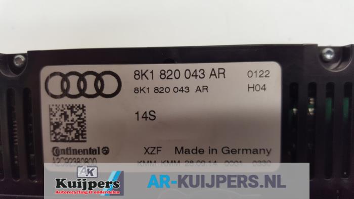 Kachel Bedieningspaneel - Audi SQ5