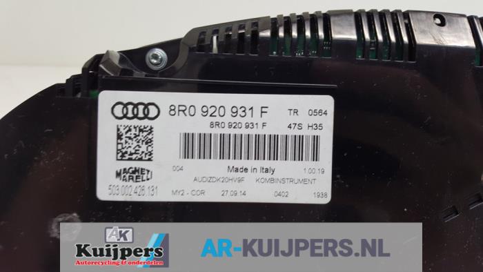 Kilometerteller KM - Audi SQ5