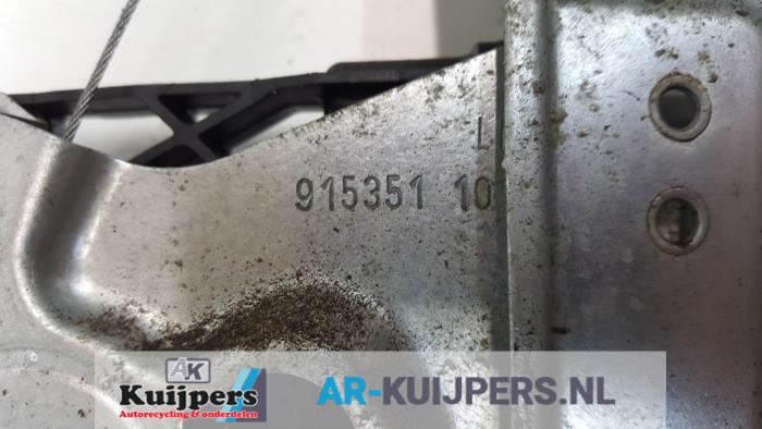 Ruitmechaniek 4Deurs links-achter - Opel Astra