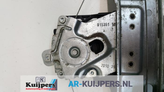 Ruitmechaniek 4Deurs links-achter - Opel Astra