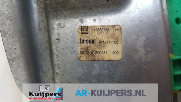 Ruitmechaniek 4Deurs links-achter - Opel Astra