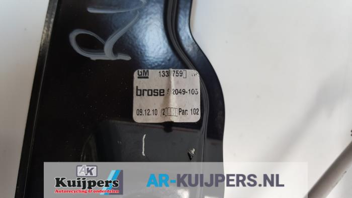 Ruitmechaniek 4Deurs rechts-voor - Opel Astra