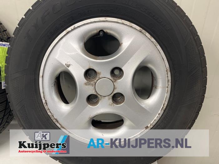 Velgen set + banden - Renault Twingo