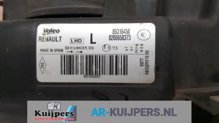 Koplamp rechts - Renault Modus