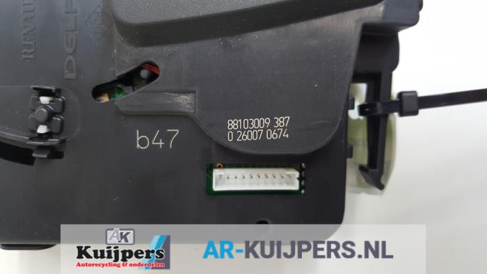 Ruitenwis Schakelaar - Renault Clio