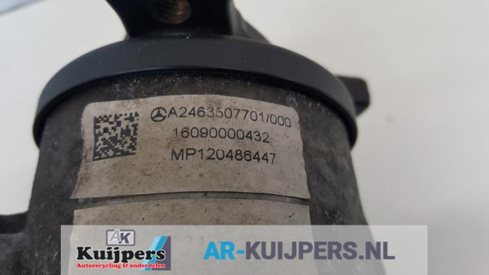 Differentieel achter - Mercedes CLA
