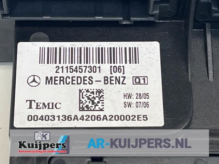 Zekeringkast - Mercedes E-Klasse