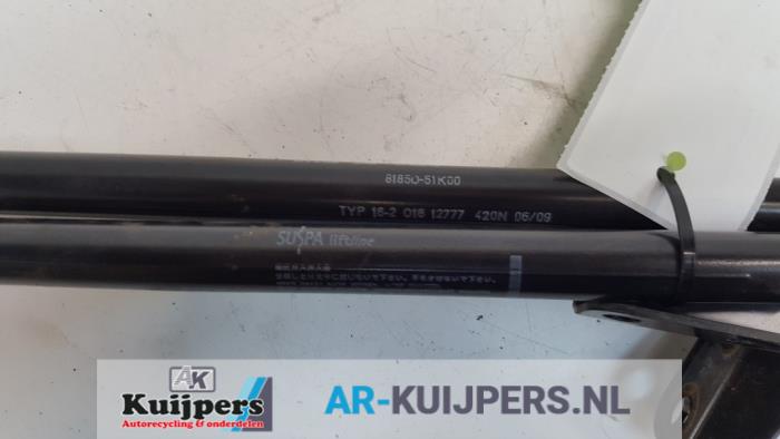 Set Gasdempers Achterklep - Opel Agila