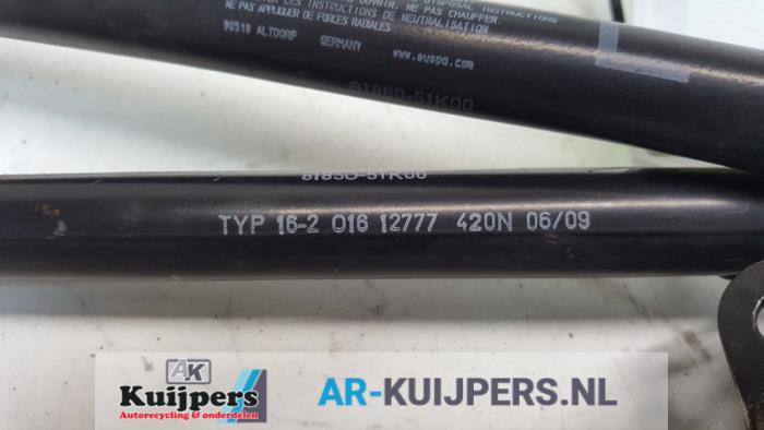 Set Gasdempers Achterklep - Opel Agila