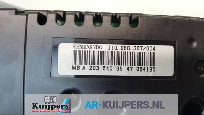 Kilometerteller KM - Mercedes C-Klasse