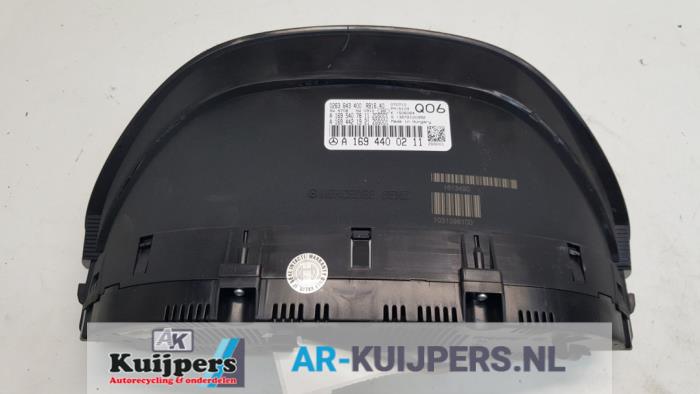 Kilometerteller KM - Mercedes A-Klasse