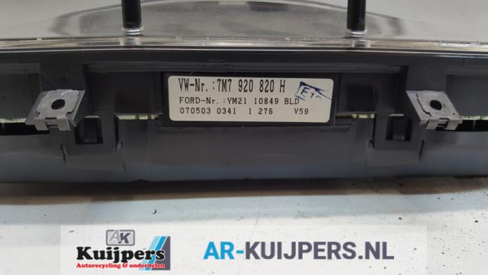 Kilometerteller KM - Seat Alhambra