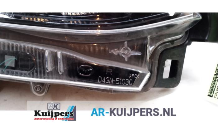 Koplamp rechts - Mazda 2.