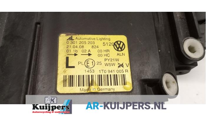 Koplamp links - Volkswagen Touran