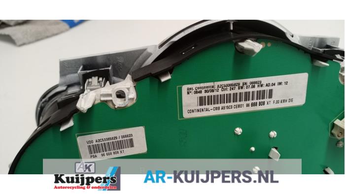 Kilometerteller KM - Citroen DS3