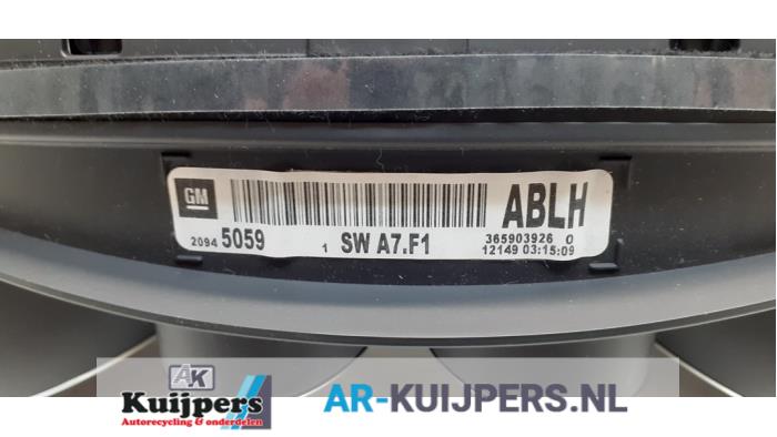 Kilometerteller KM - Opel Insignia
