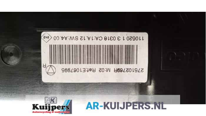 Kachel Bedieningspaneel - Renault Scenic