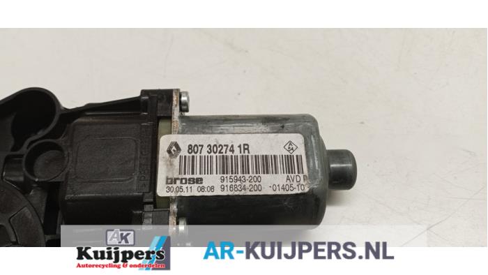 Raammotor Portier - Renault Scenic