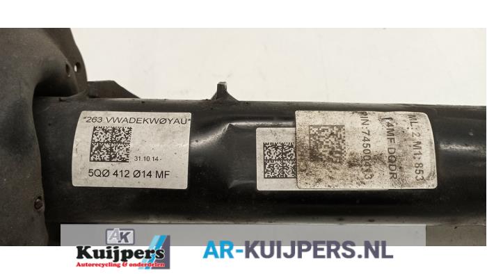 Schokdemper links-voor - Volkswagen Golf