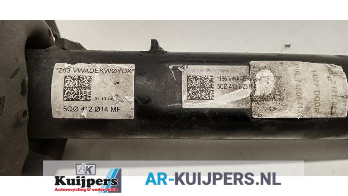 Schokdemper links-voor - Volkswagen Golf