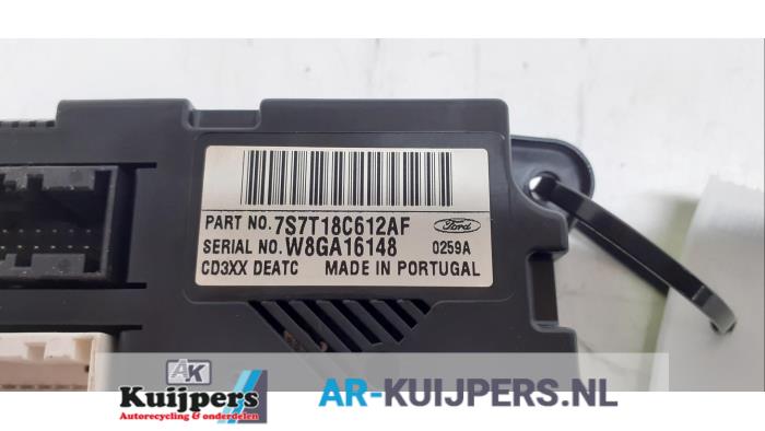 Kachel Bedieningspaneel - Ford Mondeo