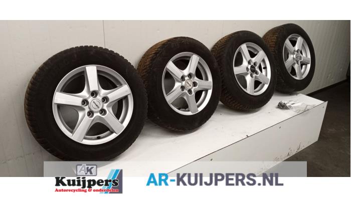 Sportvelgenset + winterbanden - Opel Astra