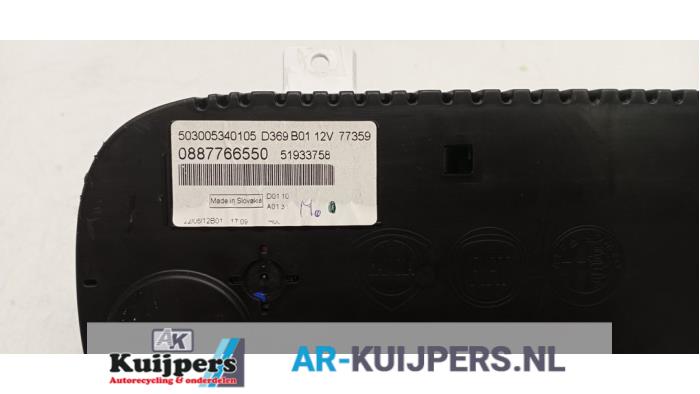 Kilometerteller KM - Fiat Panda