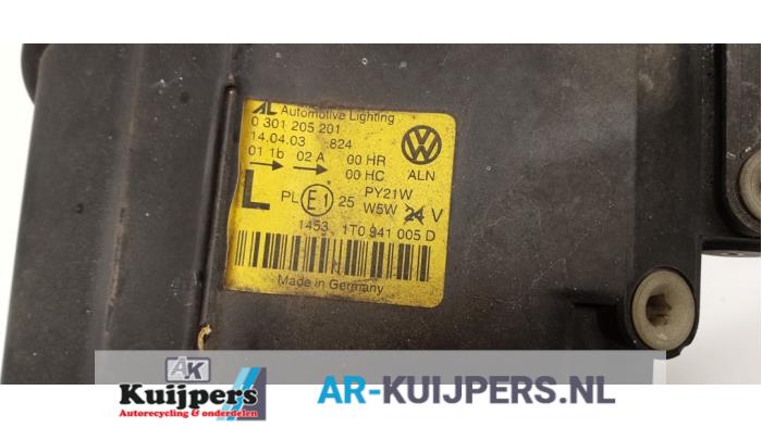 Koplamp links - Volkswagen Touran