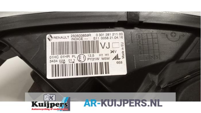 Koplamp links - Renault Captur