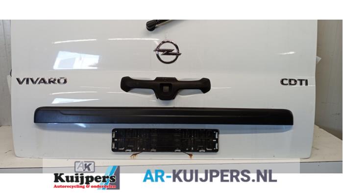 Achterklep - Opel Vivaro