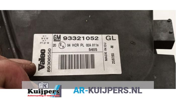 Koplamp links - Opel Meriva