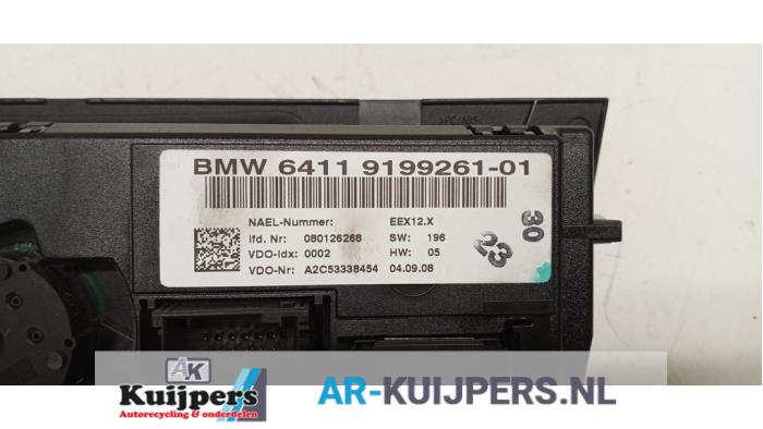 Airco bedieningspaneel - BMW 3-Serie