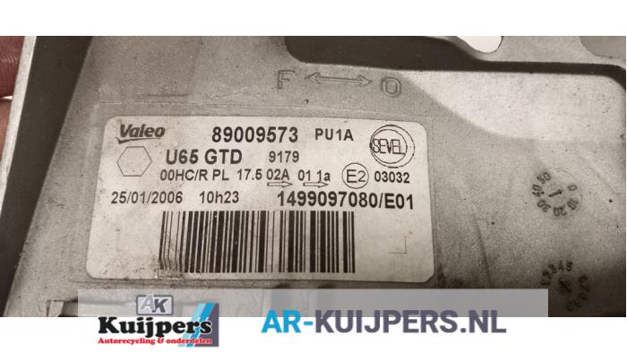 Koplamp links - Citroen Jumpy