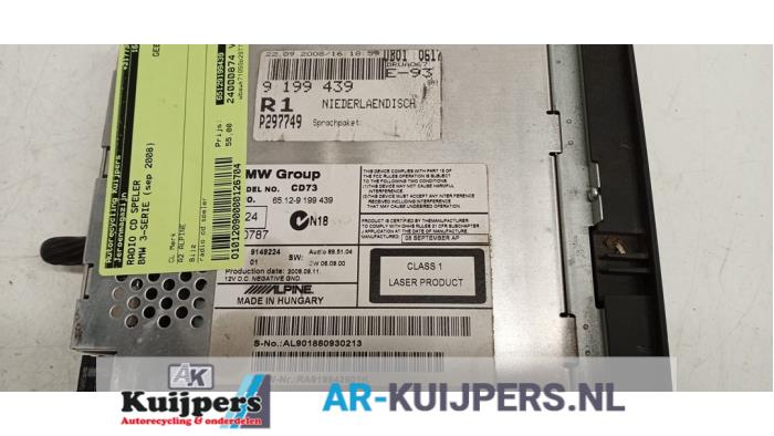Radio CD Speler - BMW 3-Serie