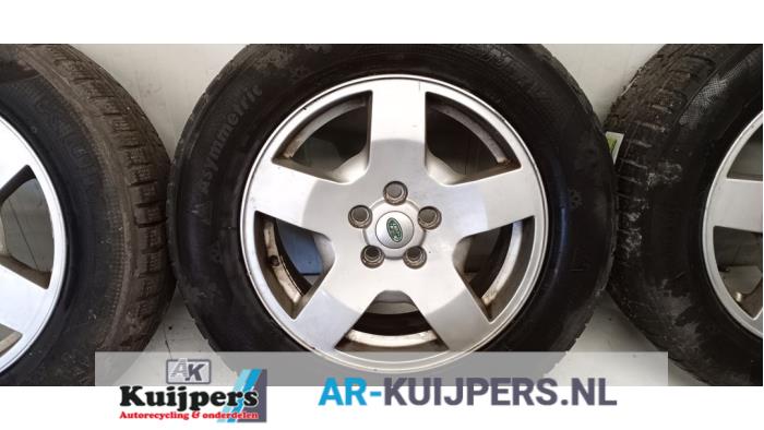 Sportvelgenset + winterbanden - Landrover Discovery