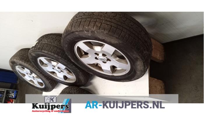 Sportvelgenset + winterbanden - Landrover Discovery