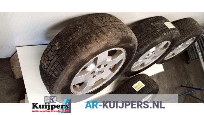 Sportvelgenset + winterbanden - Landrover Discovery